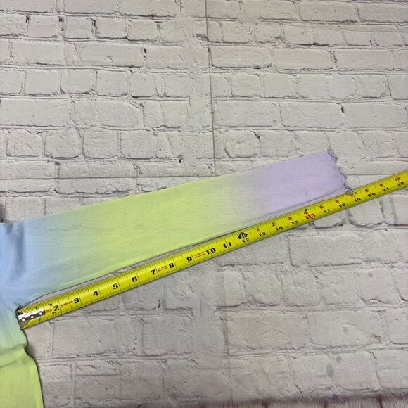 NWT Aerie Women Long Sleeve Sheer Mesh Crop Top Shirt Tee Size Small M290 -13 - Picture 4 of 15